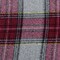 Red-Black-Multi Famous Designer Brushed Back Plaid Knit Jacketing Fabric By the Yard